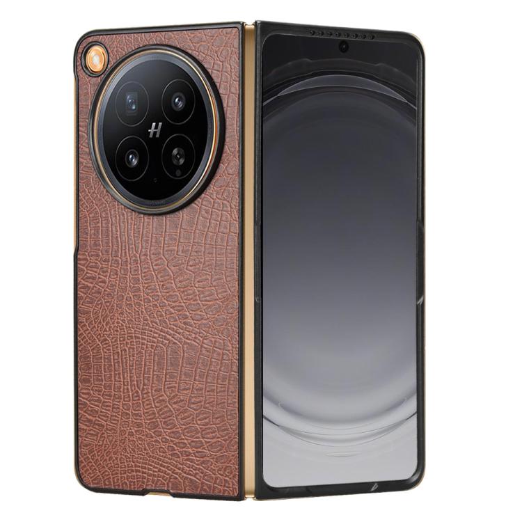 For OPPO Find N6 5G Crocodile Texture Back Cover Phone Case