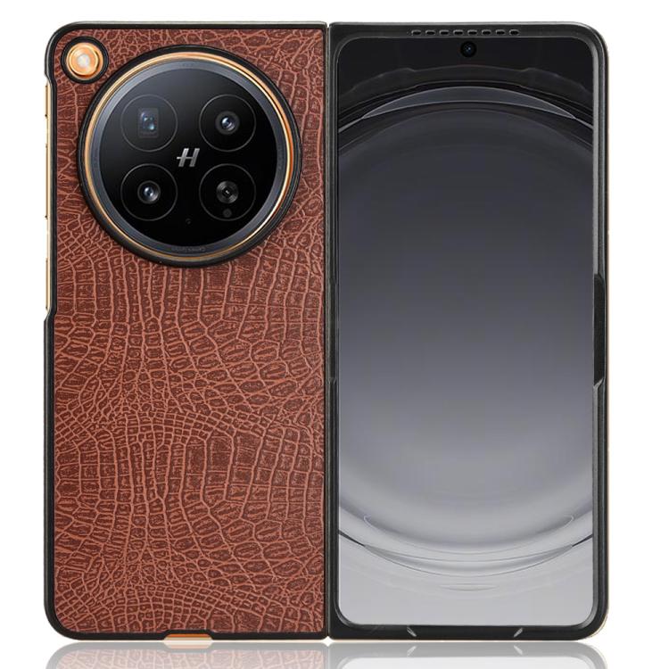 For OPPO Find N6 5G Crocodile Texture Back Cover Phone Case