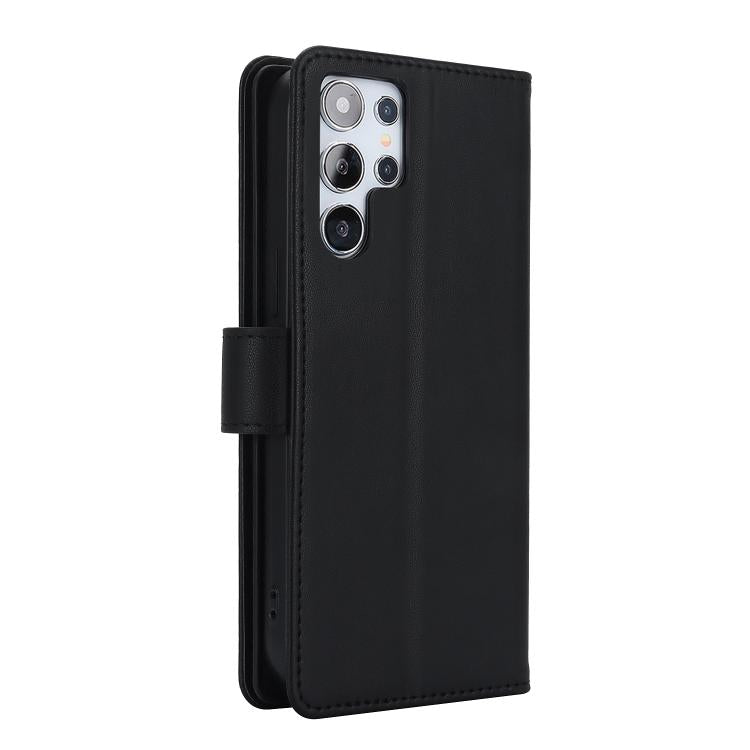 For Samsung Galaxy S25 Ultra 5G Multi-Card Wallet RFID Leather Phone Case