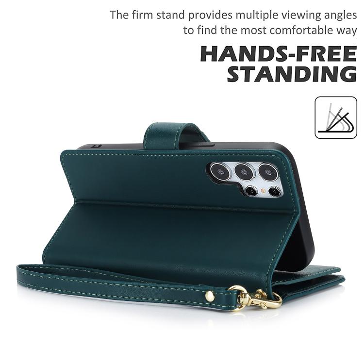 For Samsung Galaxy S25 Ultra 5G Multi-Card Wallet RFID Leather Phone Case