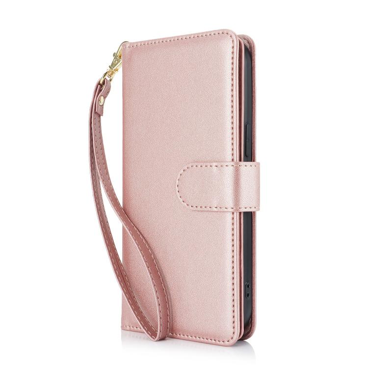 For Samsung Galaxy S25 Ultra 5G Multi-Card Wallet RFID Leather Phone Case