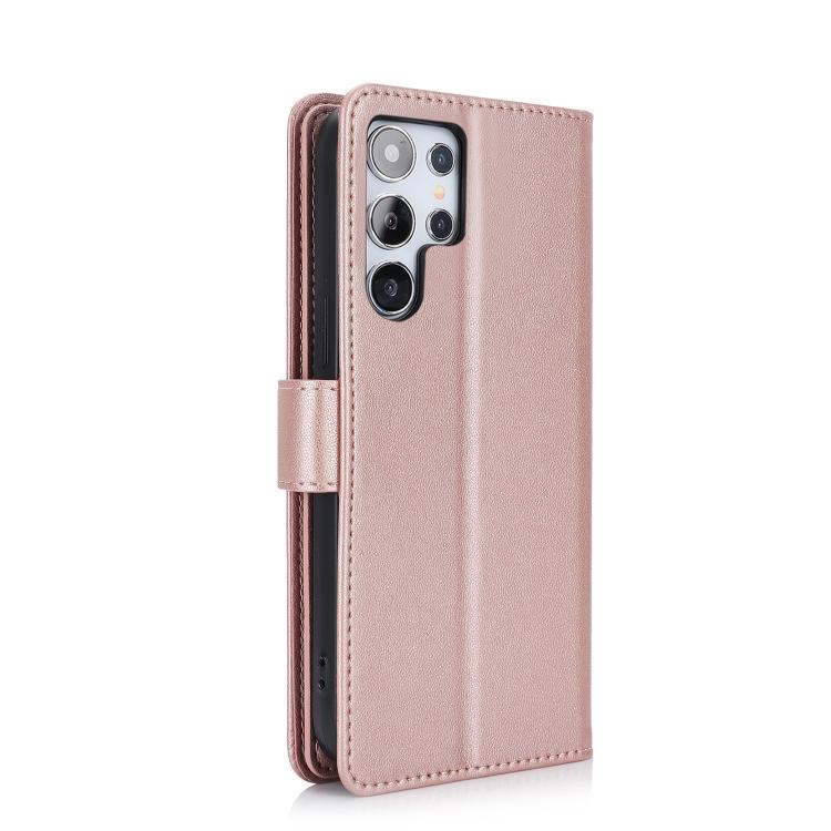 For Samsung Galaxy S25 Ultra 5G Multi-Card Wallet RFID Leather Phone Case