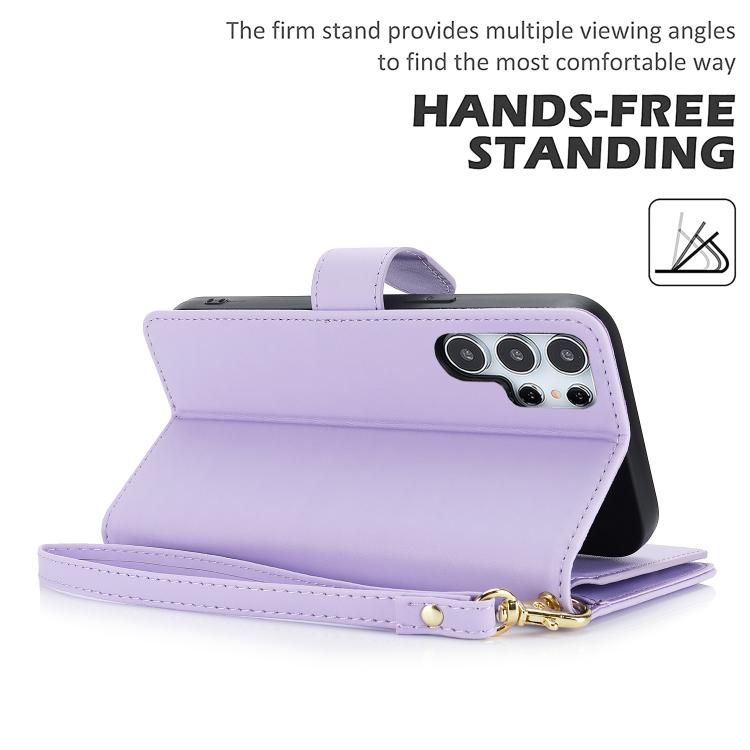 For Samsung Galaxy S25 Ultra 5G Multi-Card Wallet RFID Leather Phone Case