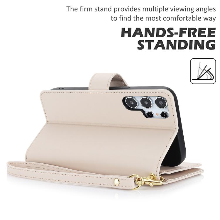 For Samsung Galaxy S25 Ultra 5G Multi-Card Wallet RFID Leather Phone Case