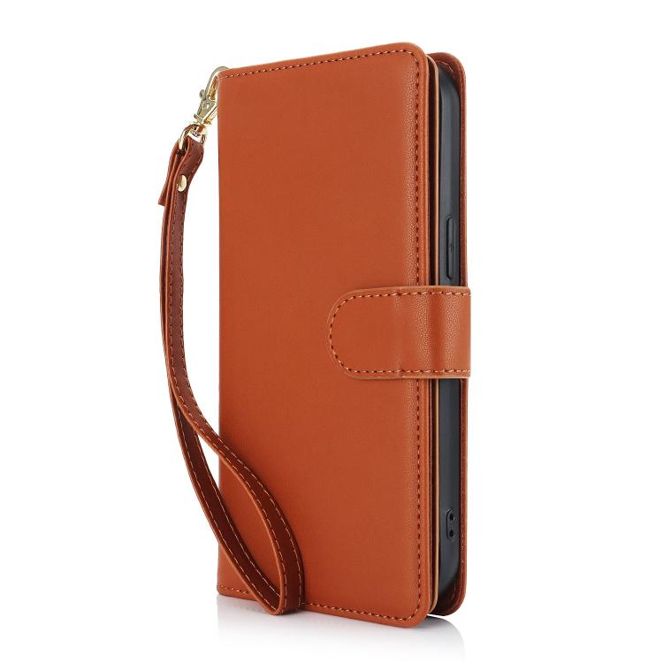 For Samsung Galaxy S25 Ultra 5G Multi-Card Wallet RFID Leather Phone Case