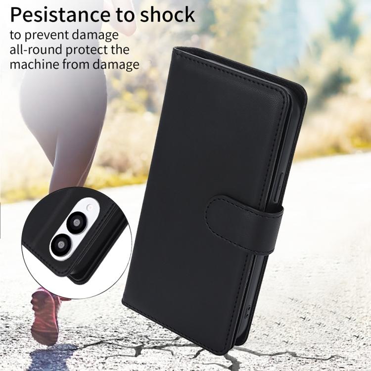 For Samsung Galaxy S25 Edge 5G Multi-Card Wallet RFID Leather Phone Case