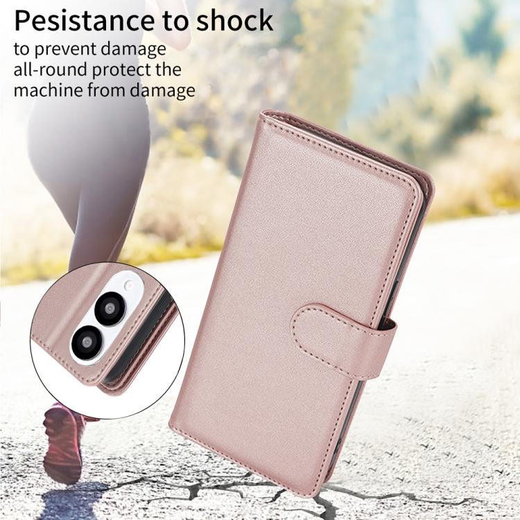 For Samsung Galaxy S25 Edge 5G Multi-Card Wallet RFID Leather Phone Case