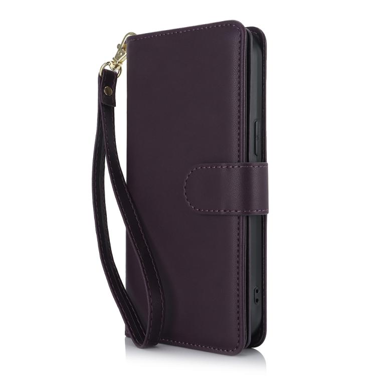 For Samsung Galaxy S25 Edge 5G Multi-Card Wallet RFID Leather Phone Case