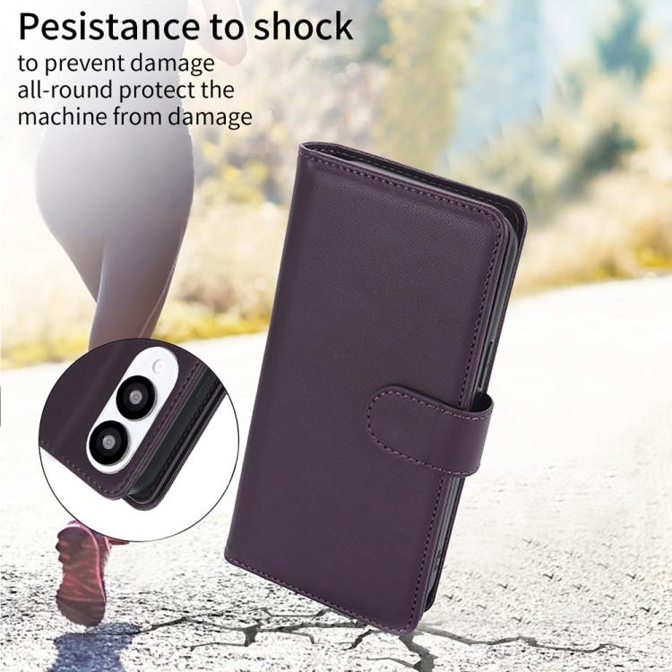 For Samsung Galaxy S25 Edge 5G Multi-Card Wallet RFID Leather Phone Case