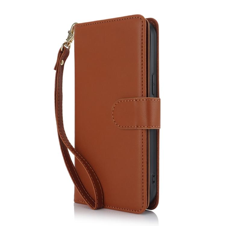 For Samsung Galaxy S25 Edge 5G Multi-Card Wallet RFID Leather Phone Case