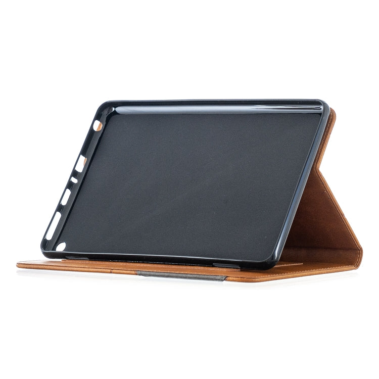 For Amazon Kindle Fire HD8 (2020) Rhombus Texture Horizontal Flip Magnetic Leather Case with Holder & Card Slots