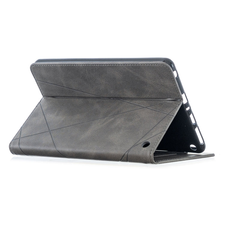 For Amazon Kindle Fire HD8 (2020) Rhombus Texture Horizontal Flip Magnetic Leather Case with Holder & Card Slots