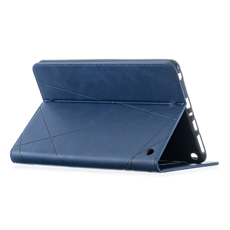 For Amazon Kindle Fire HD8 (2020) Rhombus Texture Horizontal Flip Magnetic Leather Case with Holder & Card Slots