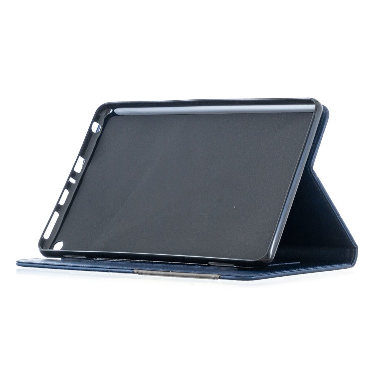 For Amazon Kindle Fire HD8 (2020) Rhombus Texture Horizontal Flip Magnetic Leather Case with Holder & Card Slots