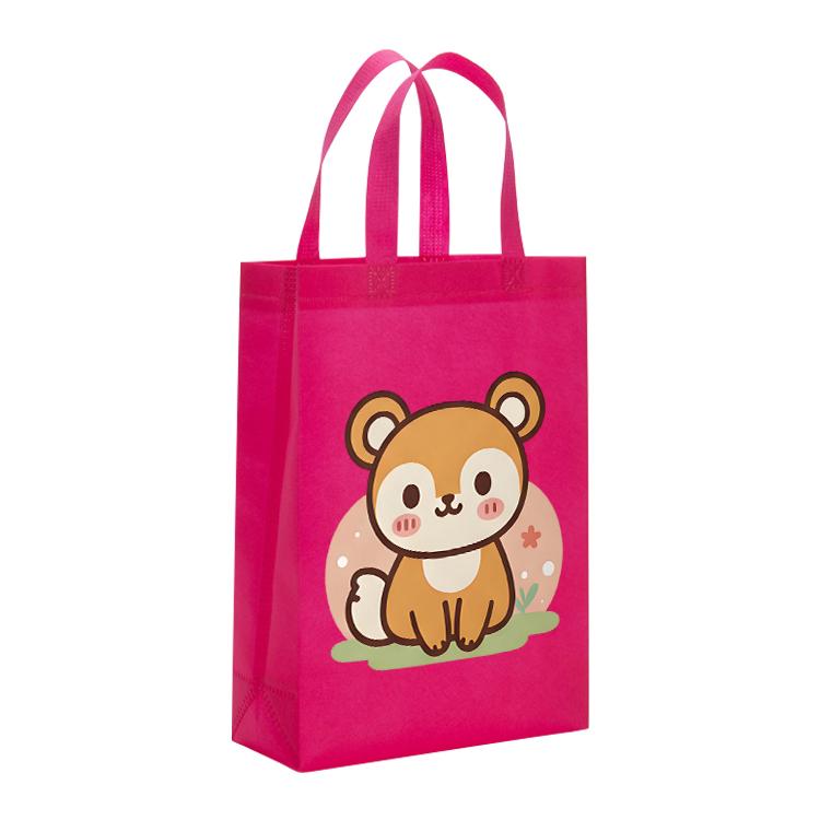 Squirrel Printed Non-woven Fabric Bag Print On Your Demand, Size:38x30x10cm