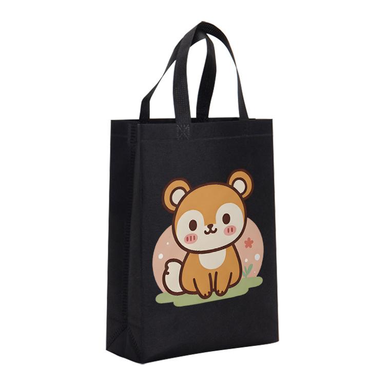 Squirrel Printed Non-woven Fabric Bag Print On Your Demand, Size:41x35x12cm