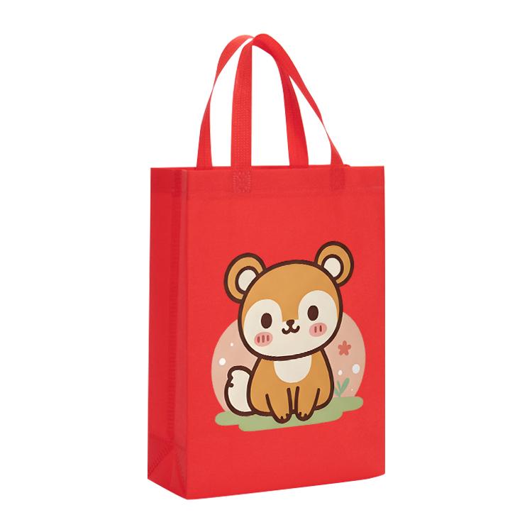 Squirrel Printed Non-woven Fabric Bag Print On Your Demand, Size:41x35x12cm