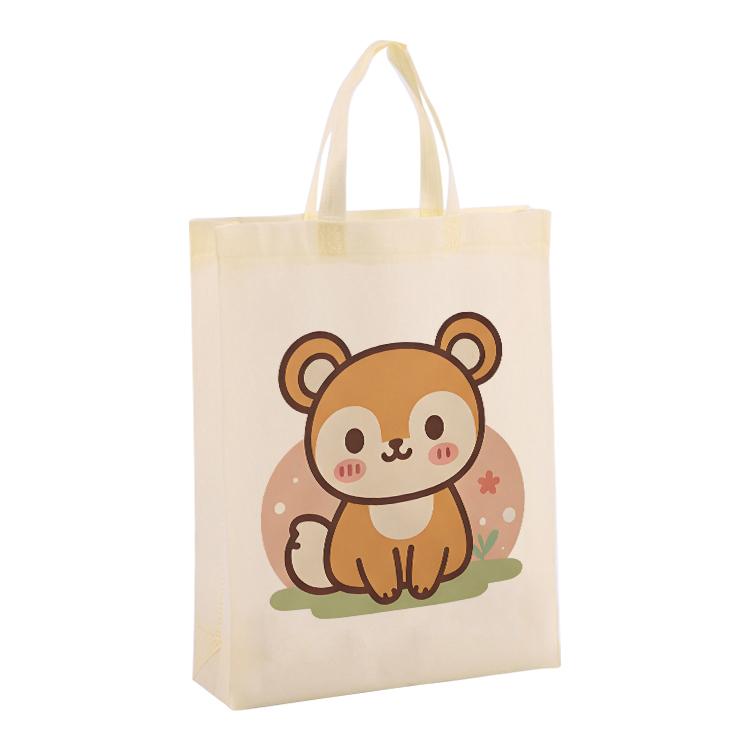 Squirrel Printed Non-woven Fabric Bag Print On Your Demand, Size:41x35x12cm