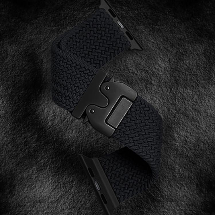 For Apple Watch 46mm / 49mm / 45mm / 44mm Kalebol Wide Umbrella Braided Strap