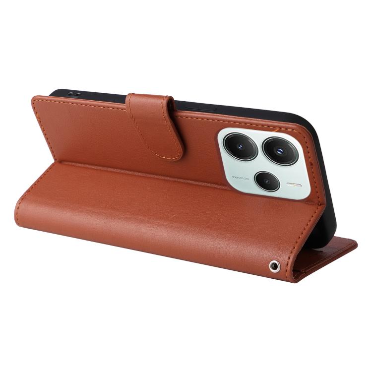 For Redmi Note 14 5G / Poco M7 Pro 5G 3-Card Slots Multifunctional Leather Phone Case