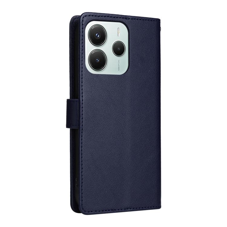 For Redmi Note 14 5G / Poco M7 Pro 5G 3-Card Slots Multifunctional Leather Phone Case