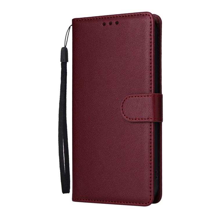 For Redmi Note 14 5G / Poco M7 Pro 5G 3-Card Slots Multifunctional Leather Phone Case