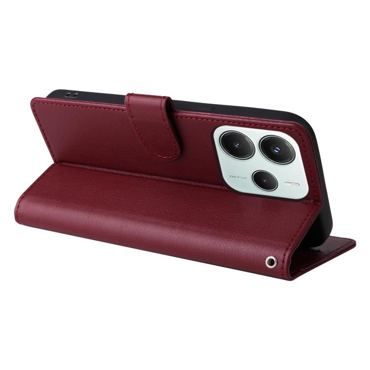 For Redmi Note 14 5G / Poco M7 Pro 5G 3-Card Slots Multifunctional Leather Phone Case