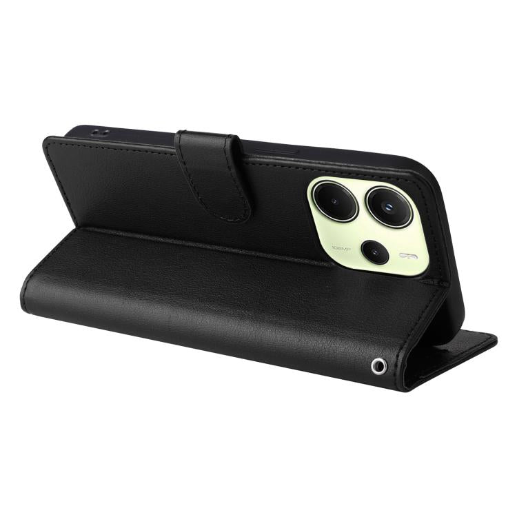 For Redmi Note 14 4G 164.84mm 3-Card Slots Multifunctional Leather Phone Case