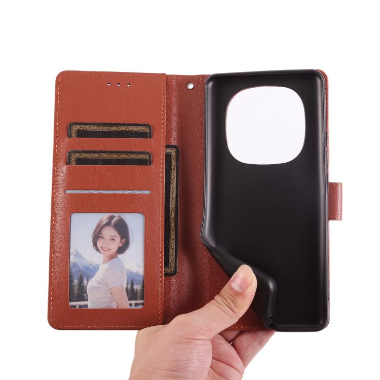 For Redmi Note 14 Pro 5G / 14 Pro+ 3-Card Slots Multifunctional Leather Phone Case