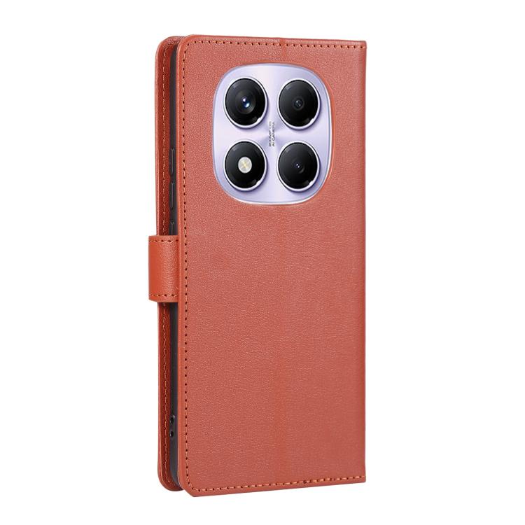 For Redmi Note 14 Pro 4G Global 3-Card Slots Multifunctional Leather Phone Case