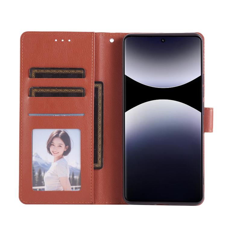 For Redmi Note 14 Pro 4G Global 3-Card Slots Multifunctional Leather Phone Case
