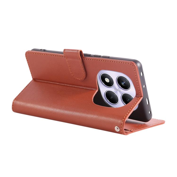 For Redmi Note 14 Pro 4G Global 3-Card Slots Multifunctional Leather Phone Case