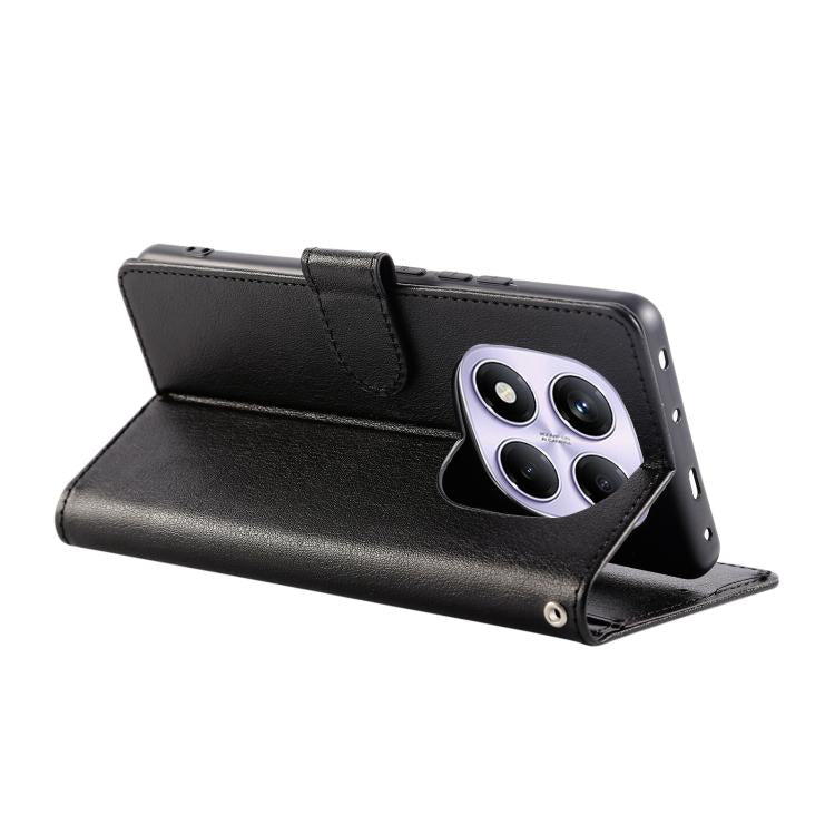 For Redmi Note 14 Pro 4G Global 3-Card Slots Multifunctional Leather Phone Case