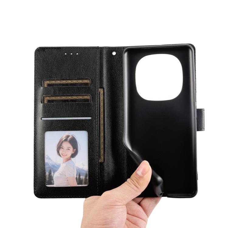 For Redmi Note 14 Pro 4G Global 3-Card Slots Multifunctional Leather Phone Case