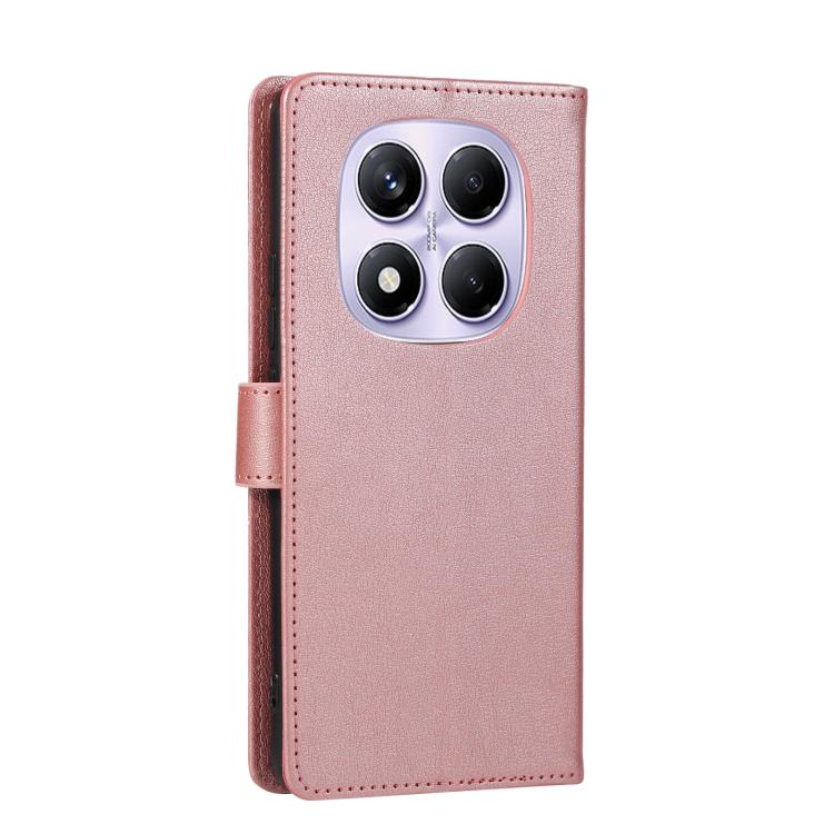 For Redmi Note 14 Pro 4G Global 3-Card Slots Multifunctional Leather Phone Case