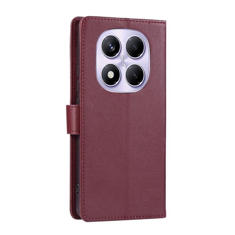 For Redmi Note 14 Pro 4G Global 3-Card Slots Multifunctional Leather Phone Case