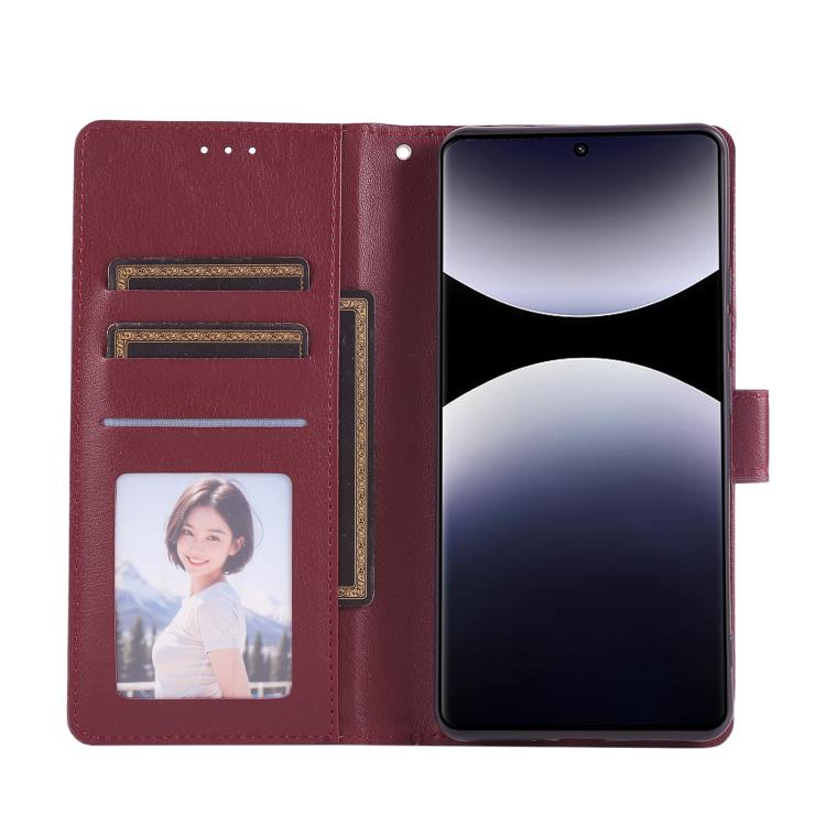 For Redmi Note 14 Pro 4G Global 3-Card Slots Multifunctional Leather Phone Case