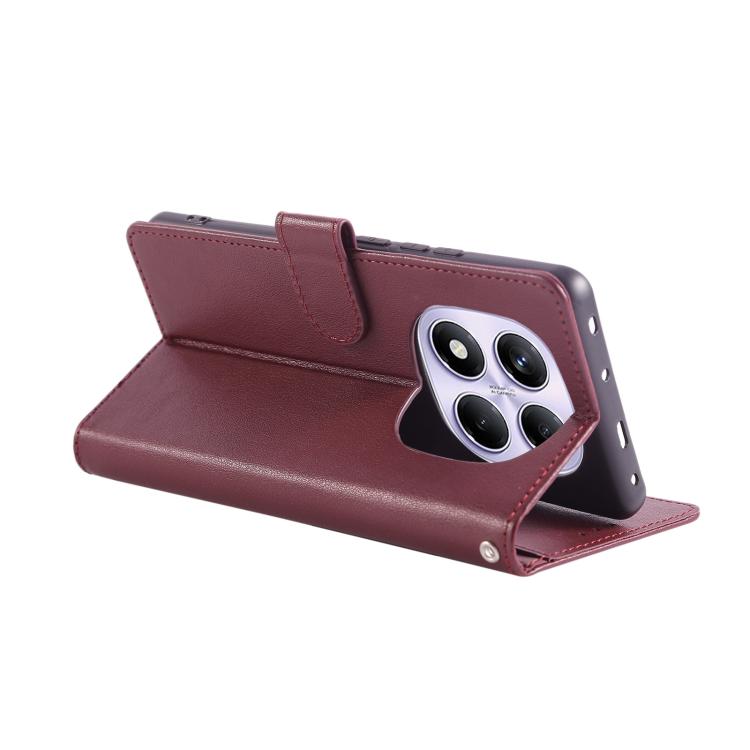 For Redmi Note 14 Pro 4G Global 3-Card Slots Multifunctional Leather Phone Case