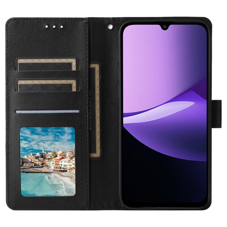 For Redmi 15C 5G / 4G Global 171mm 3-Card Slots Multifunctional Leather Phone Case