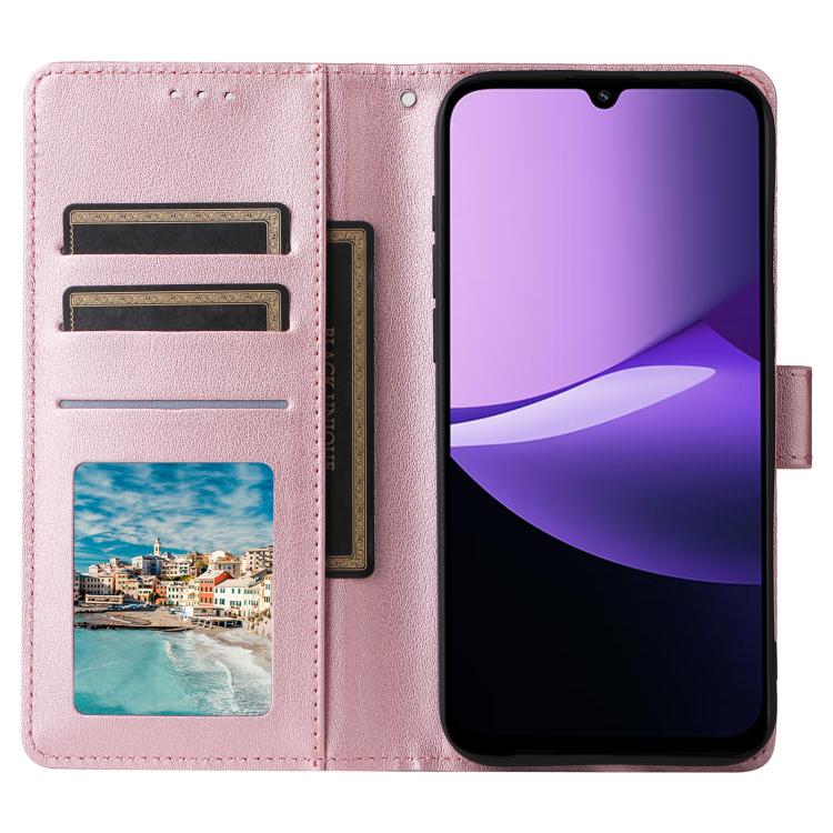 For Redmi 15C 5G / 4G Global 171mm 3-Card Slots Multifunctional Leather Phone Case