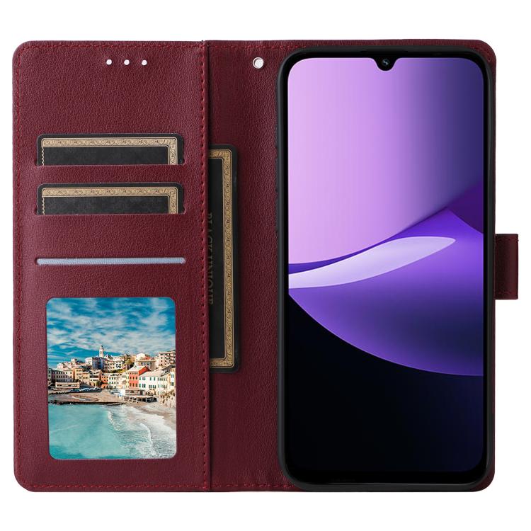 For Redmi 15C 5G / 4G Global 171mm 3-Card Slots Multifunctional Leather Phone Case