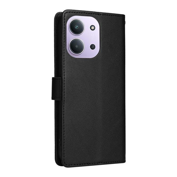 For Redmi 15C 5G / 4G EU 173mm 3-Card Slots Multifunctional Leather Phone Case
