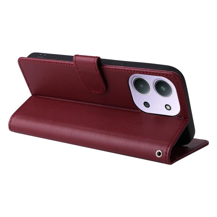 For Redmi 15C 5G / 4G EU 173mm 3-Card Slots Multifunctional Leather Phone Case