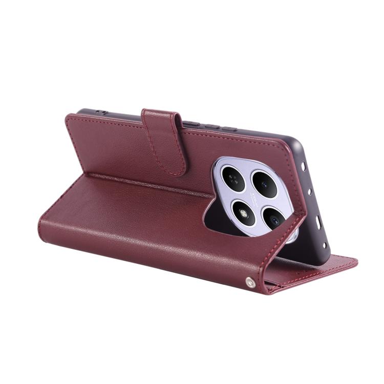 For Redmi Note 15 4G / 5G Global 164mm 3-Card Slots Multifunctional Leather Phone Case