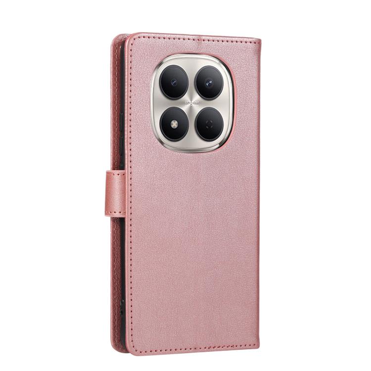 For Redmi Note 15 Pro 5G Global 163.6mm 3-Card Slots Multifunctional Leather Phone Case
