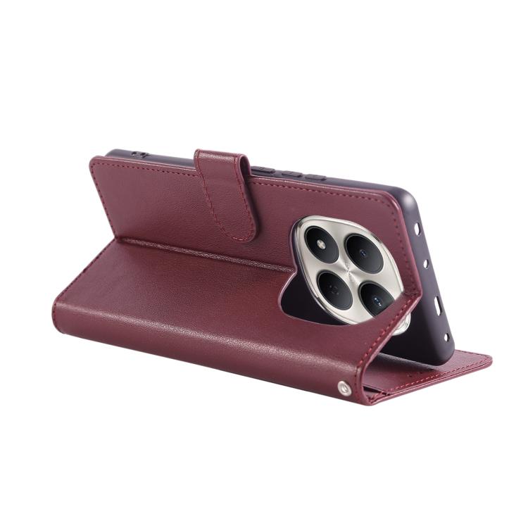 For Redmi Note 15 Pro 5G Global 163.6mm 3-Card Slots Multifunctional Leather Phone Case