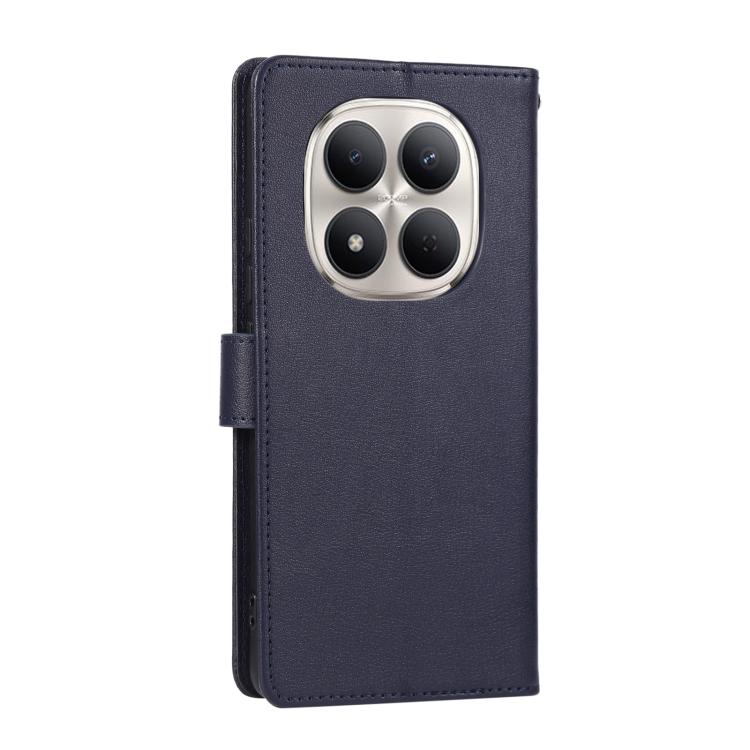 For Redmi Note 15 Pro 4G Global 163.2mm 3-Card Slots Multifunctional Leather Phone Case