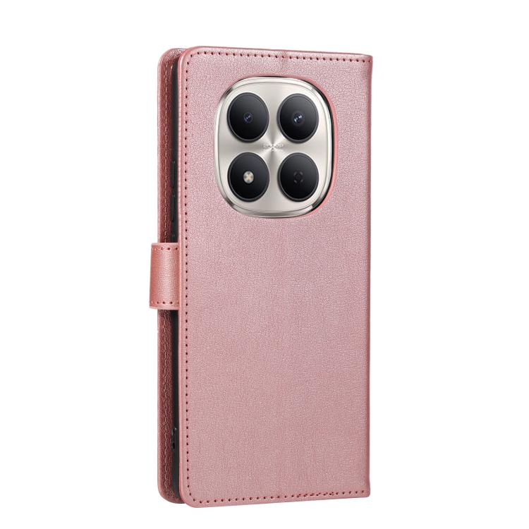For Redmi Note 15 Pro 4G Global 163.2mm 3-Card Slots Multifunctional Leather Phone Case