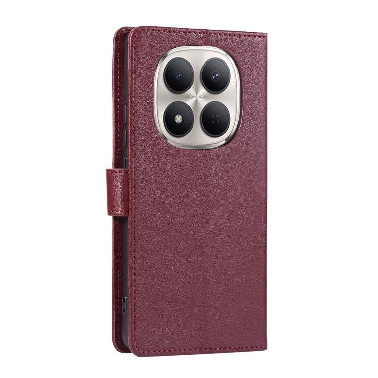 For Redmi Note 15 Pro 4G Global 163.2mm 3-Card Slots Multifunctional Leather Phone Case