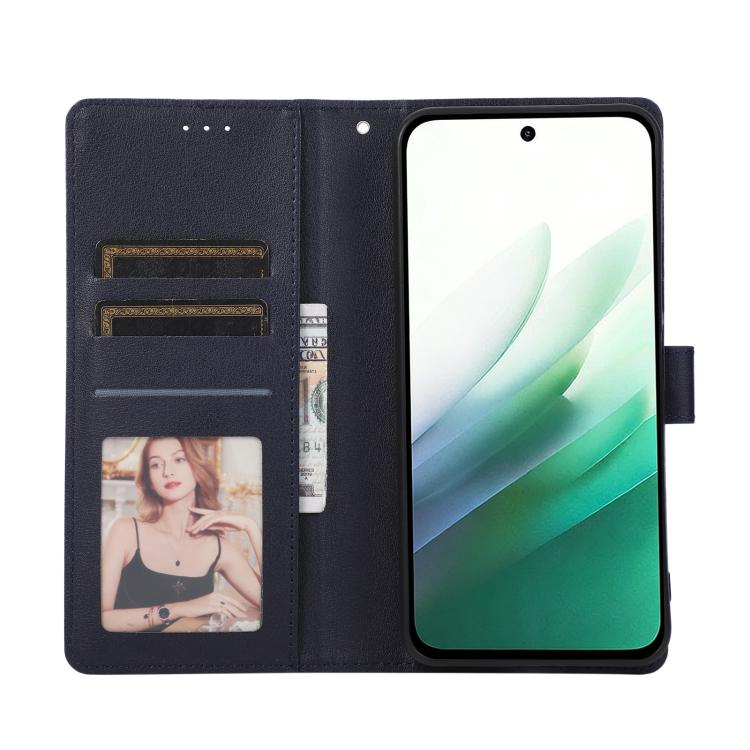 For Redmi 15 5G / 4G EU 171mm 3-Card Slots Multifunctional Leather Phone Case